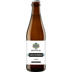 MIASTOLAS piwo bezalko. czapla w korkach 500ml 