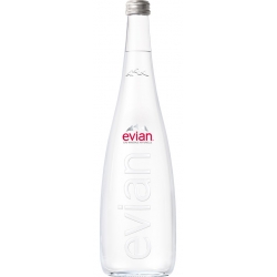 EVIAN woda ngaz 750ml /12 szt/