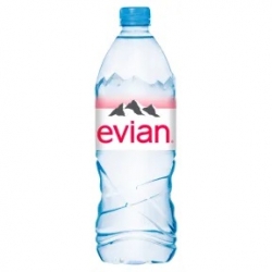 EVIAN woda ngaz 1L /6szt/