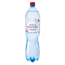 AQUA POLONIA woda mineralna ngaz 1,5 L /6 szt/