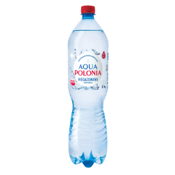 AQUA POLONIA woda mineralna ngaz 1,5 L /6 szt/