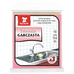 ŚCIERECZKI gąbczaste /3 szt/