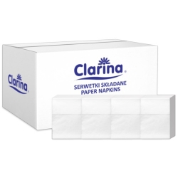 CLARINA serwetka biała take one mini 2-w N-10 /7200 szt/