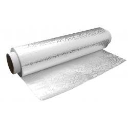 FOLIA aluminiowa mikrotłoczona 800g rolka 30cm 