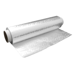 FOLIA aluminiowa mikrotłoczona 800g rolka 30cm
