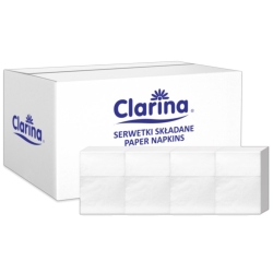 CLARINA serwetka biała take one mini 2-w N-10 /7200 szt/
