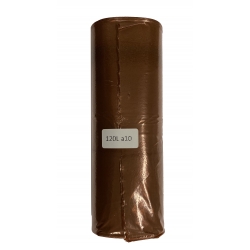 PACK worki 120l brązowe /a10/