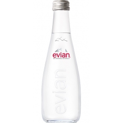 EVIAN woda gaz 330ml /20 szt/