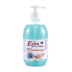 ŻEL 4U antybakteryjny do rąk z pompką 500ml
