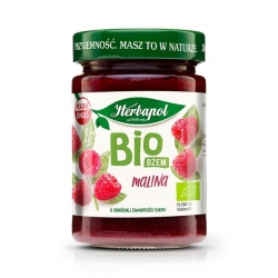 HERBAPOL bio dżem malina 280g 