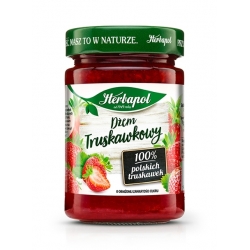 HERBAPOL dżem truskawka 280g 