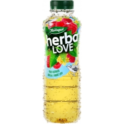 HERBALOVE biała herbata malina i kwiat lipy 500 ml /6 szt/