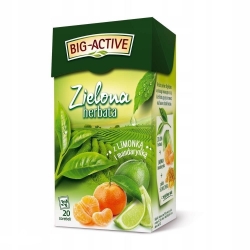 HERBAPOL BIG ACTIVE zielona limonka mandarynka 20 