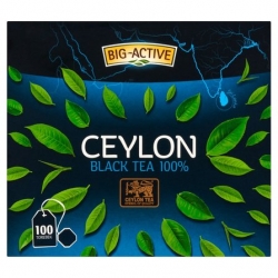 HERBAPOL BIG ACTIVE pure ceylon czarna /100 szt/ 