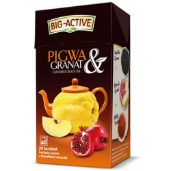 HERBAPOL BIG ACTIVE czarna pigwa i granat 20T