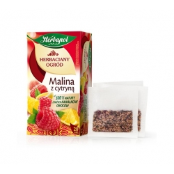 HERBACIANY OGRÓD malina z cytryną 20T 