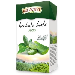HERBAPOL BIG ACTIVE Biała z aloesem 20T
