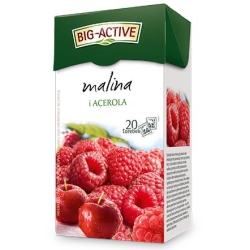 HERBAPOL BIG ACTIVE malina i acerola 20T