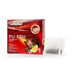 HERBAPOL BIG ACTIVE czerwona pu erh cytryna 40T