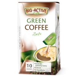 HERBAPOL BIG ACTIVE green coffee odchudzanie 10T