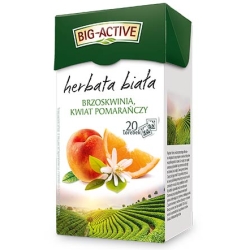 HERBAPOL BIG ACTIVE Biała brzoskwinia i kwiat pomarańczy 20T