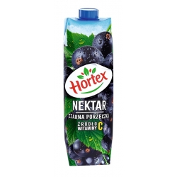 HORTEX nektar czarna porzeczka 1L /12 szt/