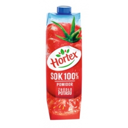 HORTEX sok pomidor 1L /12 szt/