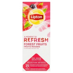 LIPTON herbata owoce leśne /25 szt/