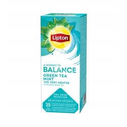 LIPTON herbata zielona mięta /25 szt/