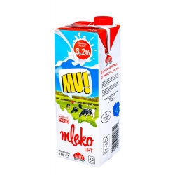 SIERADZ mleko MU 3,2% 1L /12 szt/