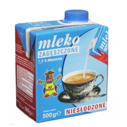 GOSTYŃ mleko zagęszczone niesłodzone 500g