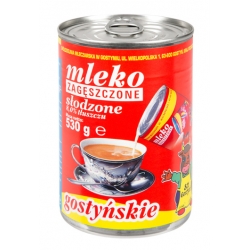 GOSTYŃ mleko zagęszczone słodzone puszka 530g