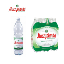 MUSZYNIANKA 1,5L woda ngaz /6 szt/