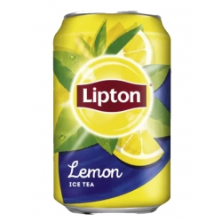 LIPTON puszka lemon 330ml /24/