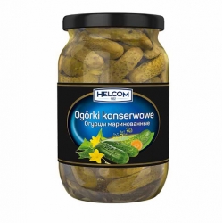 HELCOM ogórki konserwowe 3720ml 