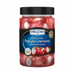 HELCOM papryka czerwona nadziewana serem 260g