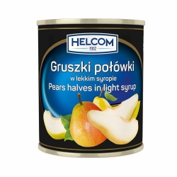 HELCOM gruszka połówki w syropie 850g