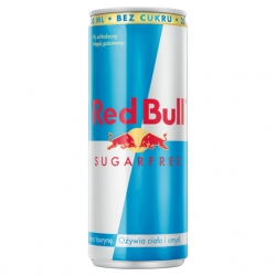 RED BULL sugar free puszka 250ml /24 szt/