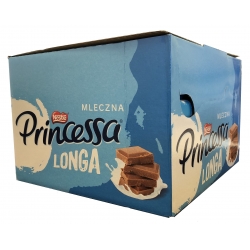 PRINCESSA LONGA Mleczna 45g /28szt/