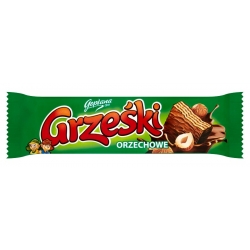 WAFELKI GRZEŚKI w czekoladzie /36szt/