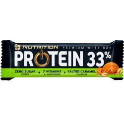 SANTE GO ON Baton proteinowy 33% Słony Karmel 50g