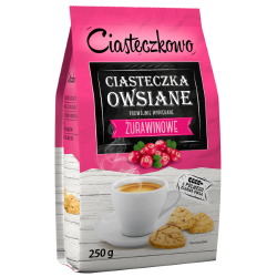 SANTE CIASTECZKA Owsiane Żurawina 250g