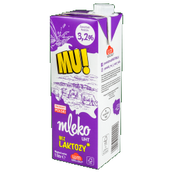 SIERADZ MU Mleko bez laktozy 3,2% 1L