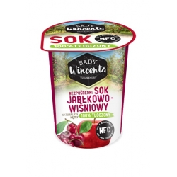 SADY WINCENTA sok jab-wiśn. kubek 200ml /20 szt/