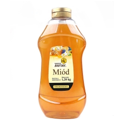BARTNIK miód wielokwiatowy z dozownikiem 1,2kg