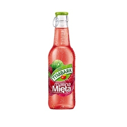 TYMBARK napój malina- mięta szkło 250ml /24 szt/