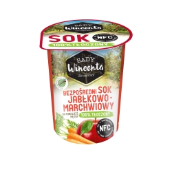 SADY WINCENTA sok jab-march. kubek 200ml /20 szt/