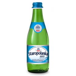 STAROPOLANKA woda ngaz szkło 330ml /12 szt/ 