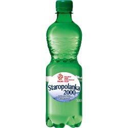 STAROPOLANKA 2000 woda gaz 500ml  /12 szt/