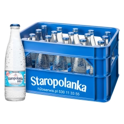 STAROPOLANKA woda wit. ngaz szkło 330ml /20 szt/